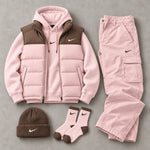 Raymone Colorblock Vest Set