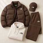 Casual Down Jacket Set