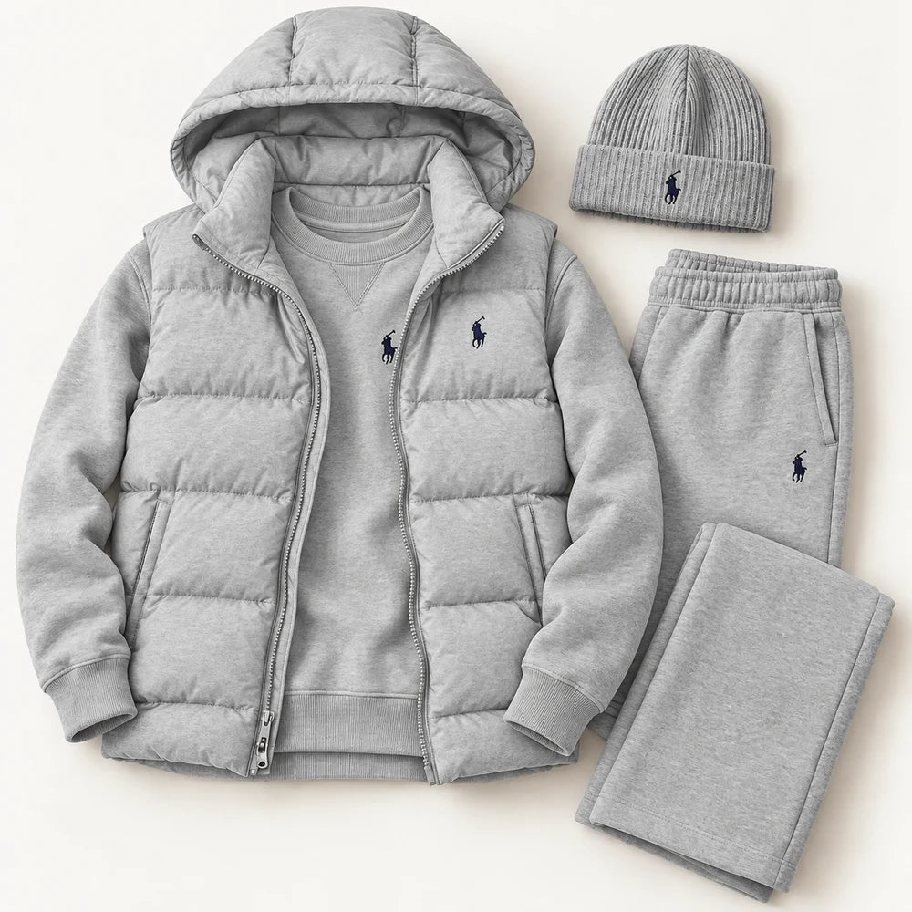 Casual Down Jacket Set