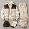 Raymone Colorblock Vest Set