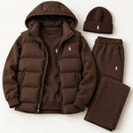 Casual Down Jacket Set