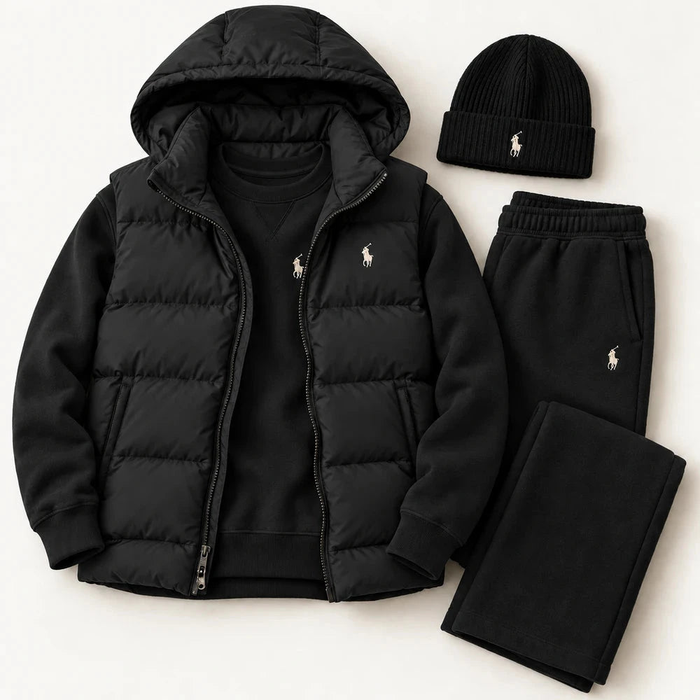 Casual Down Jacket Set