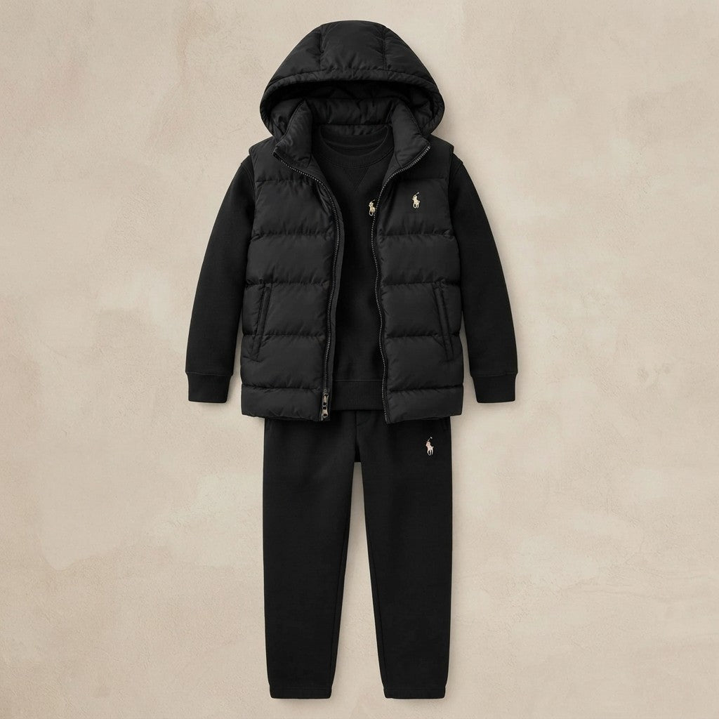 Casual Down Jacket Set
